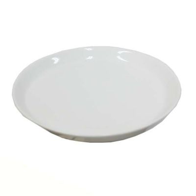 陶器製 鉢皿（受け皿・受皿）（ラウンドホワイト）２７