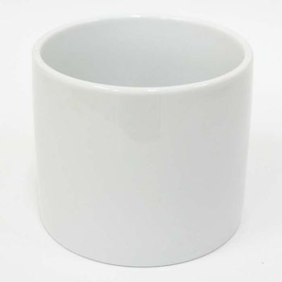 スモールサイズ用　陶器鉢 プレーン90（ホワイト）