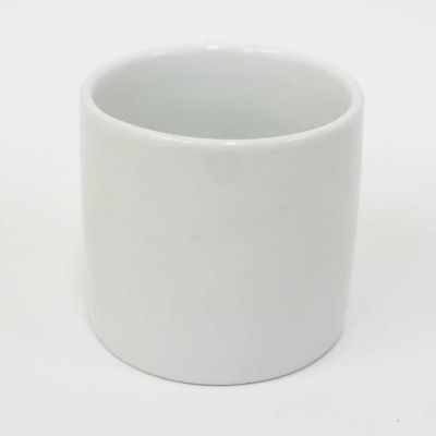 ミニ観葉植物用　陶器鉢 プレーン60（ホワイト）