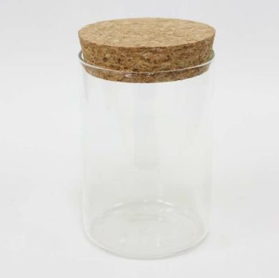 ガラス容器 コルクフタ付き