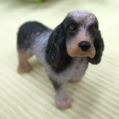 動物フィギュア Bullyland（ブリーランド）社 1986年製造  「犬 コッカースパニエル」