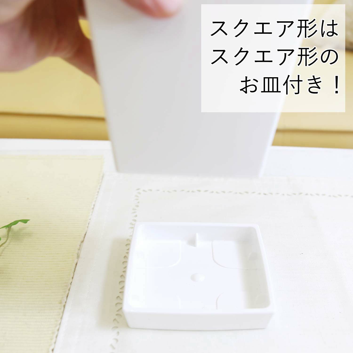 鉢皿（受け皿）付き