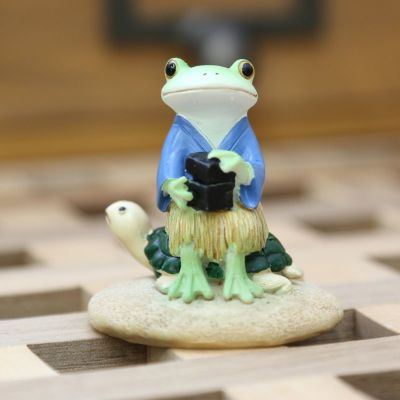 「しまタロウ カエル」 かえるの置物 コポーシリーズ