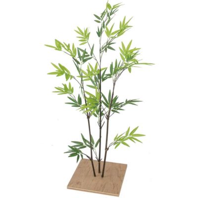 【送料無料】人工 ミニ黒竹 3本立ち 80ｃｍ（鉢なし） 【※お届け先：法人様限定】