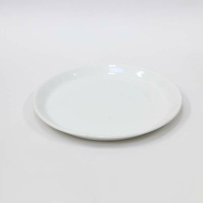 陶器製 鉢皿（受け皿・受皿）（ラウンドホワイト）１９
