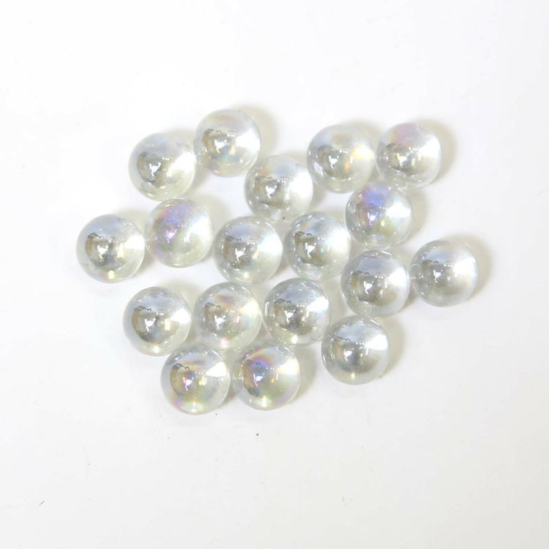 オーロラクリアーマーブル色のビー玉